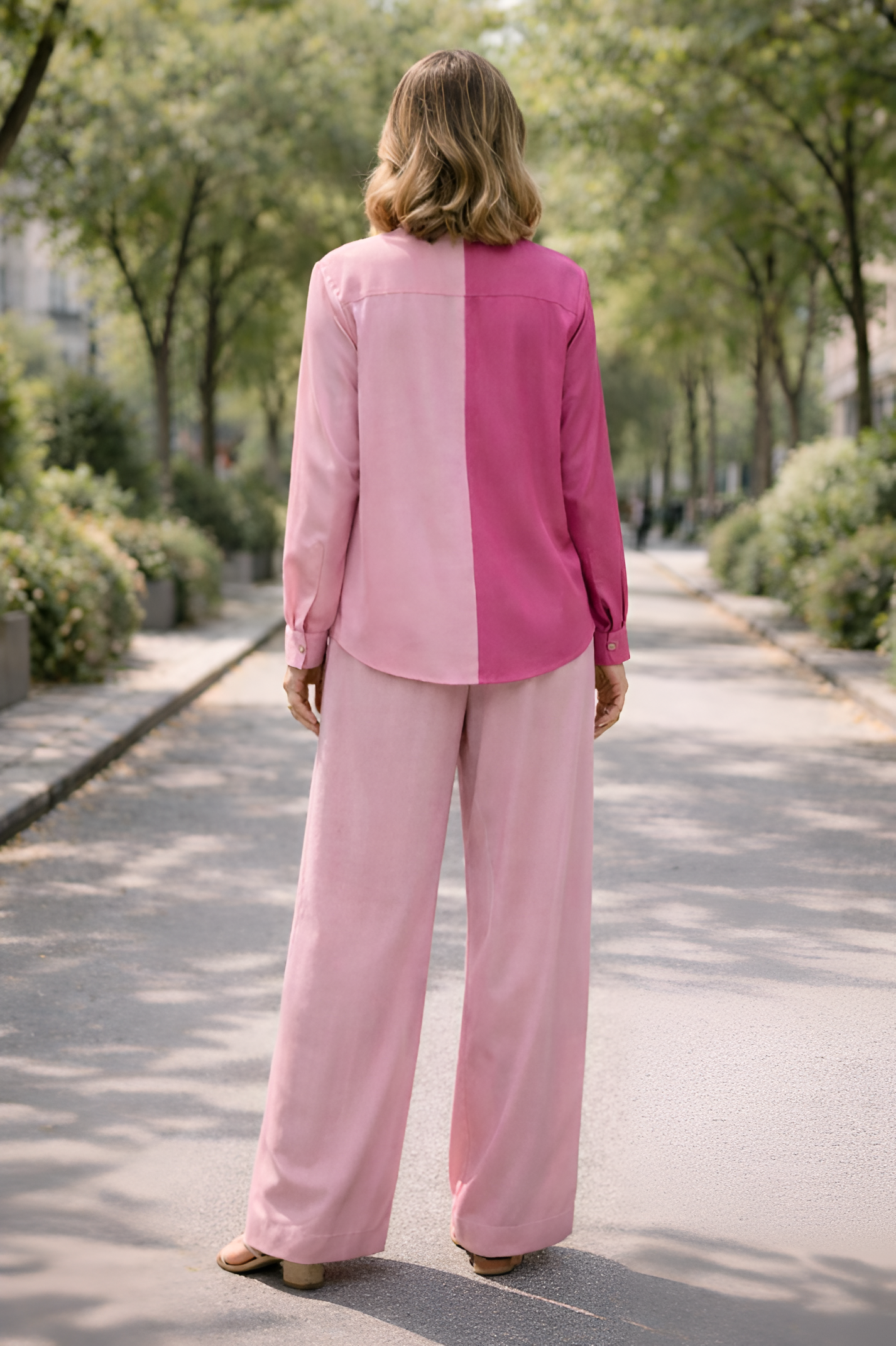 Blush Pink Mirage Co-ord