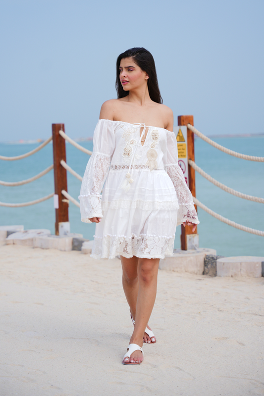 Conch Shell Chic Dress