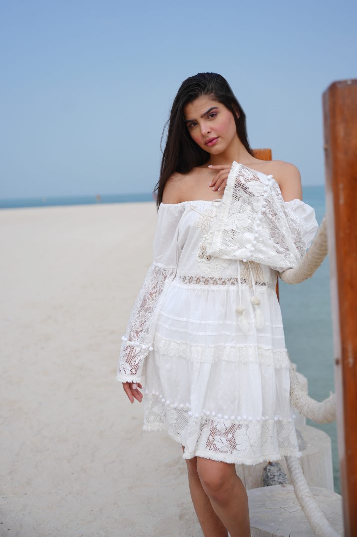 Conch Shell Chic Dress