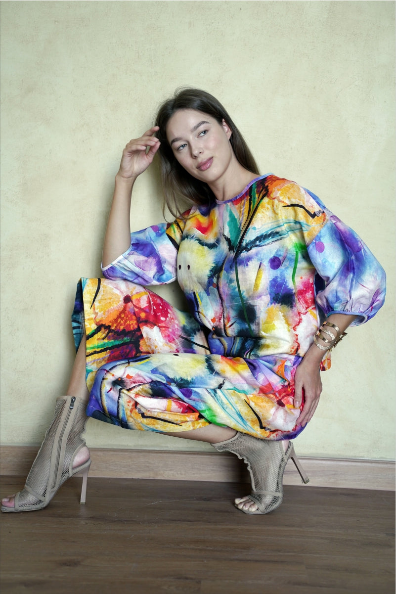 Kaleidoscope Watercolor Co-ord Set