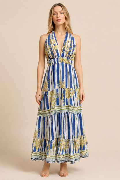 Royal Blue Serenity Maxi Dress
