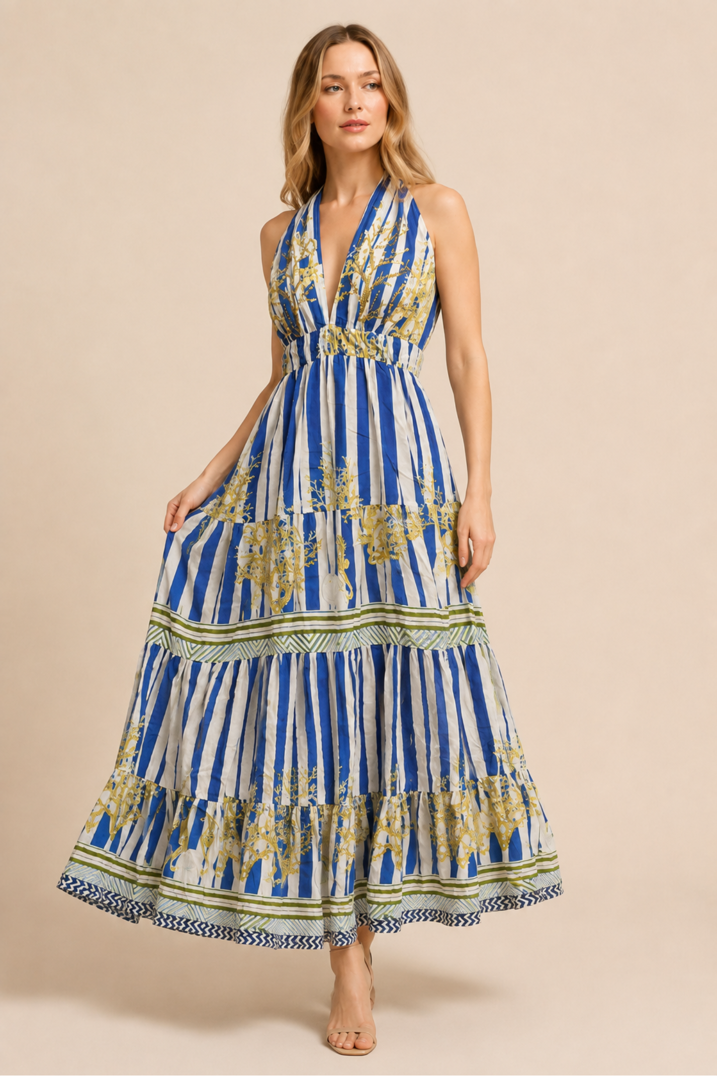 Royal Blue Serenity Maxi Dress
