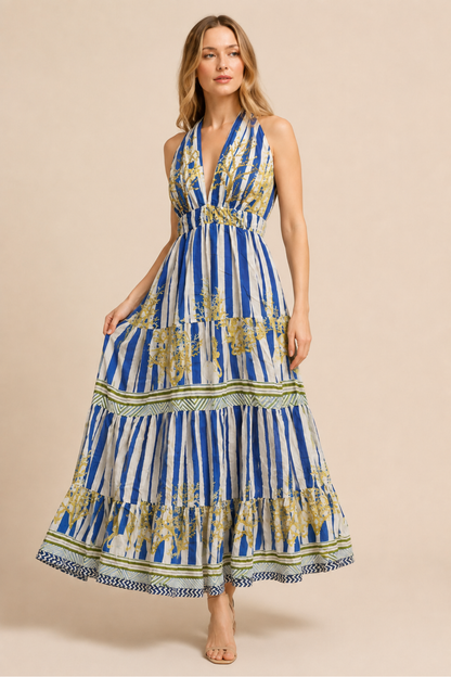 Royal Blue Serenity Maxi Dress