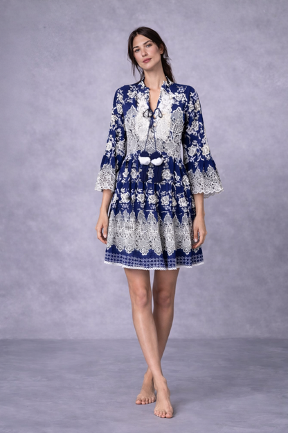 Indigo Cutwork Muse